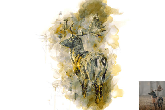 Painting Photoshop Action