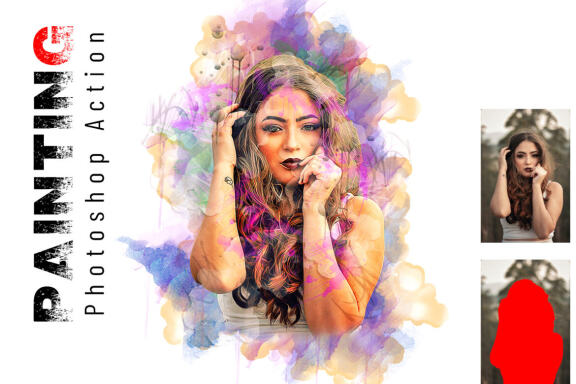 Painting Photoshop Action