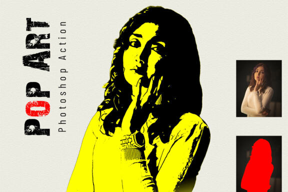 Pop Art FREE Photoshop Action