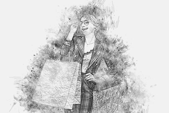 Portrait Sketch Photoshop Action