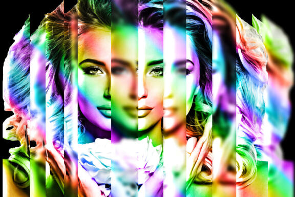 Prism Effect Photoshop Action