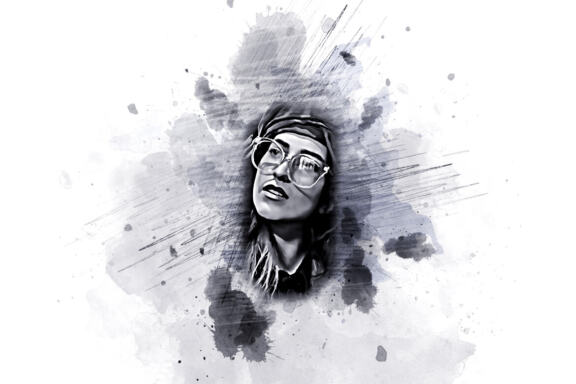Pro Scribble Sketch PS Action