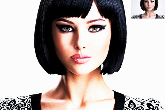 Realistic Digital Painting Effect Photoshop Action