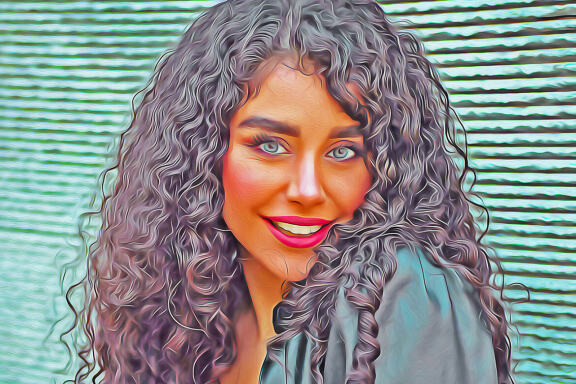 Sharp Oil Painting Photoshop Action