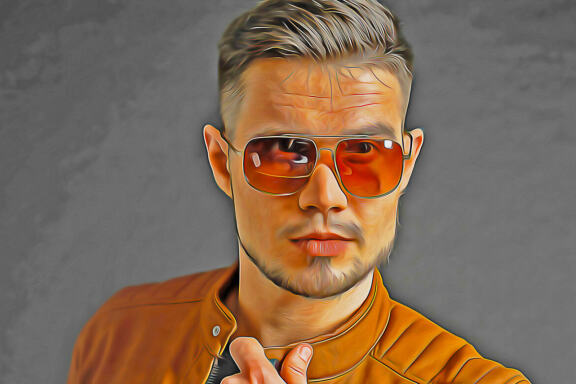 Sharp Oil Painting Photoshop Action