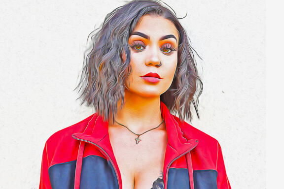 Sharp Oil Painting Photoshop Action