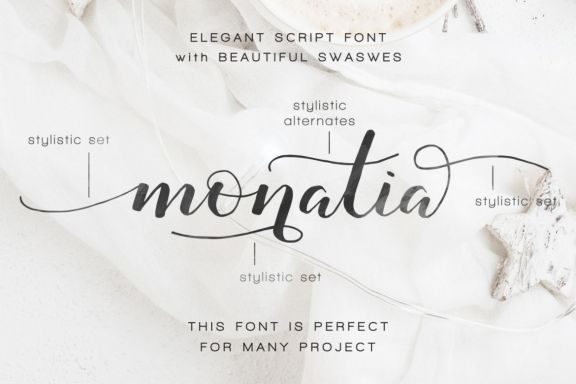 Monatia - Elegant Script