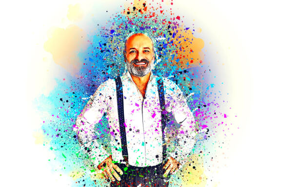 Splatter Dispersion Effect Photoshop Action