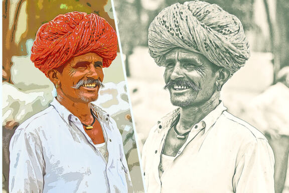 Traditional Oil Painting Photoshop Action