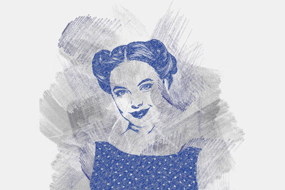 Vector Sketch Photoshop Action