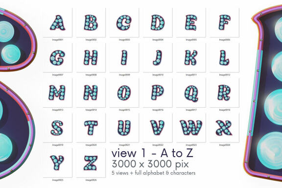 Bold Marquee - 3D Lettering
