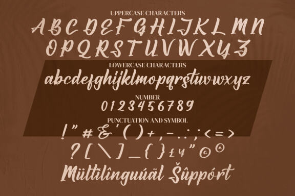 Amsterdam Jungleria - Modern Calligraphy Font