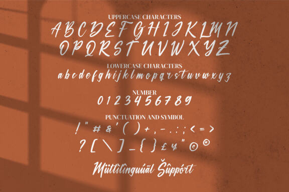 Orion Crederick - Modern Calligraphy Font