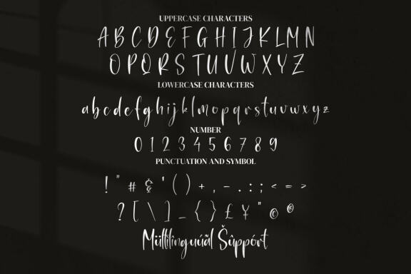 Rossalyta Nataly - Handwritten Font