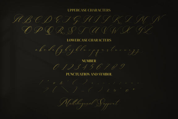Alysthia - Beautiful script Font