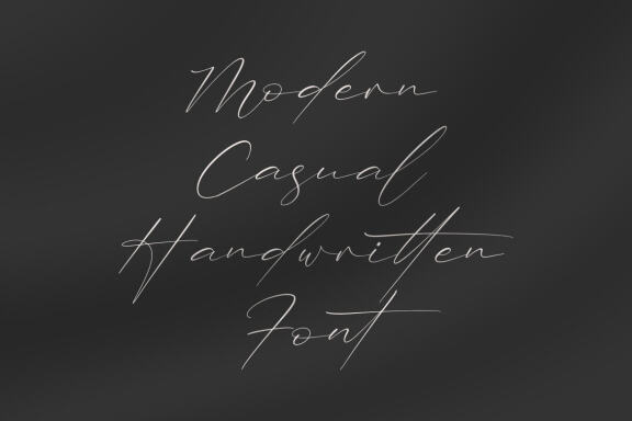 Trescilla Corinne - Handwritten Signature Font