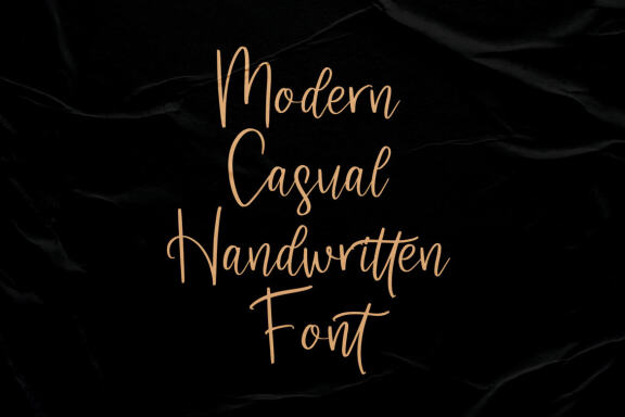 Jelajahi Etha - Handwritten Font