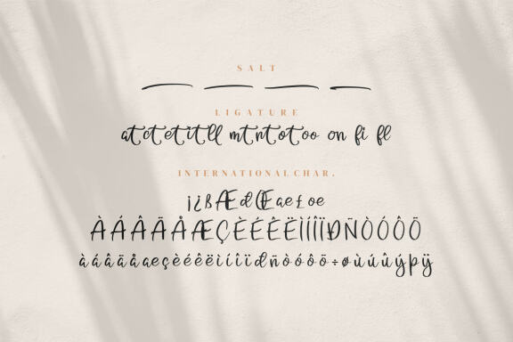 Santosa Edgar - Handwritten Font