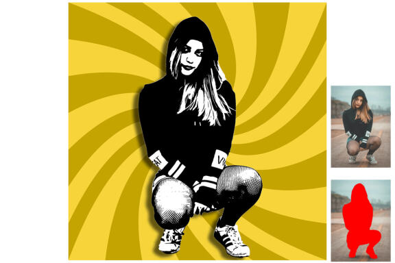 Artistic Vector Photoshop Action