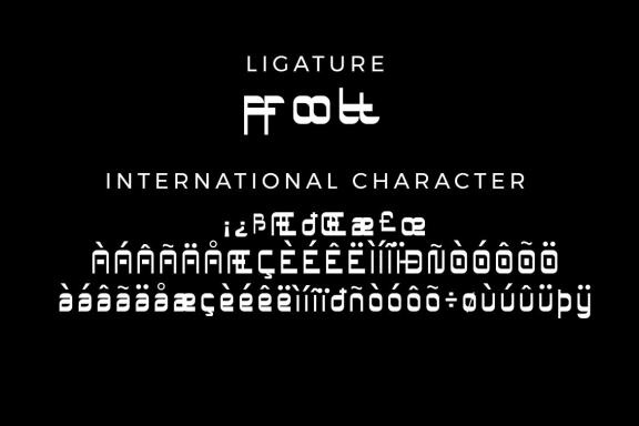 roronoa - Sans serif FREE font