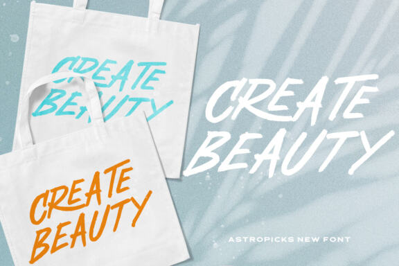 Astropicks - Casual Display Font