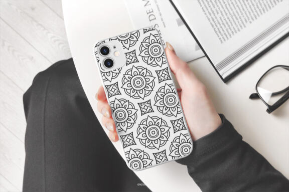 Monochrome Ornaments Vector Patterns Vol.2