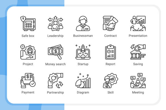 Business And Finance Icon Pack Vol.01