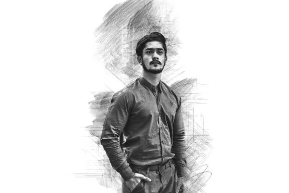 Modern Sketch Photoshop Action