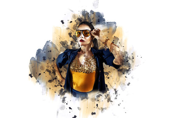 Realistic Painting Photoshop Action