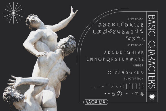 Vaganza - Vintage Serif Font