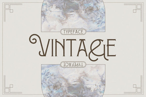Vaganza - Vintage Serif Font