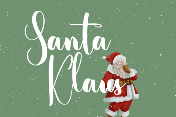 Sweety Klaus Script Font