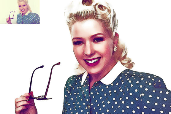 Pro Cartoon Photoshop Action