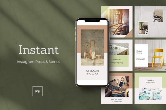 Instant FREE Instagram Posts and Stories