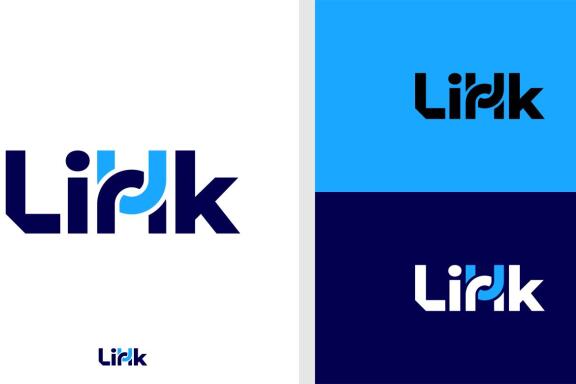 LINK LOGO CONNECT TECHNOLOGY EDITABLE