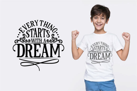 Dream quotes SVG bundle