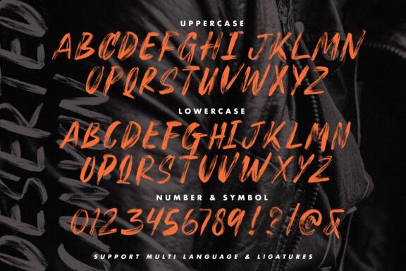 Deserted Canyon - SVG font