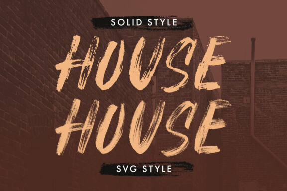 Deserted Canyon - SVG font