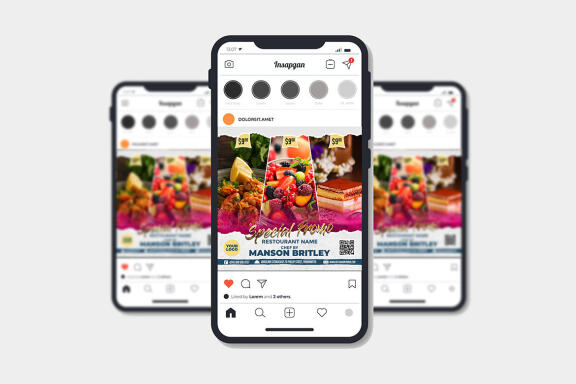 Restaurant Promo - flyer template