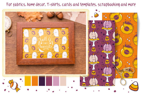 Halloween Horror Nights Vector Patterns