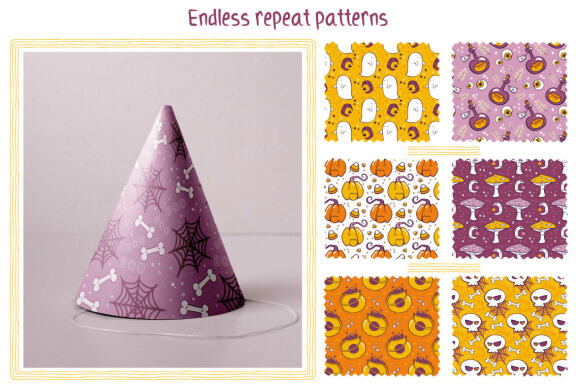 Halloween Horror Nights Vector Patterns