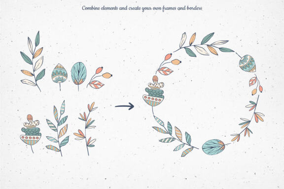 Winter Botanicals Vector Illustrations