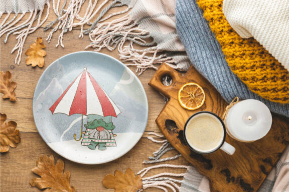 Cute Christmas Gnomes Vector Illustrations