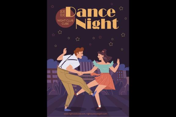 Dancing night posters