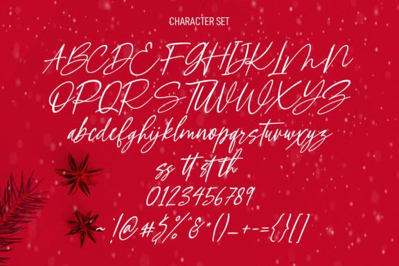 Another Christmas FREE Script Font