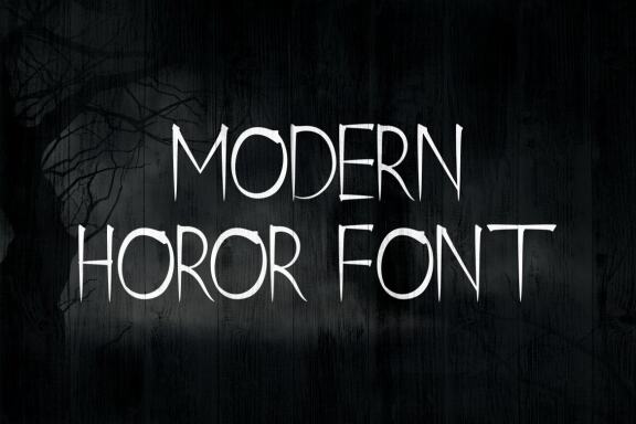 Chilax - Premium horor font