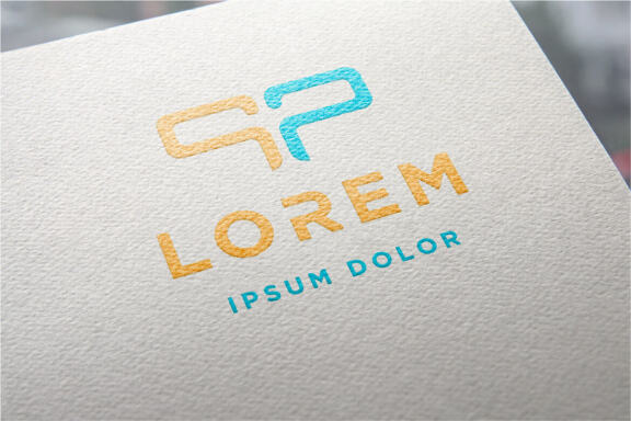 Initial P PP  icon logo design vector