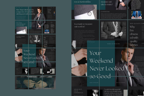 Caruso Puzzle Instagram | CANVA Template 