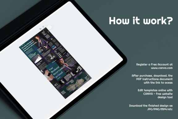 Caruso Puzzle Instagram | CANVA Template 