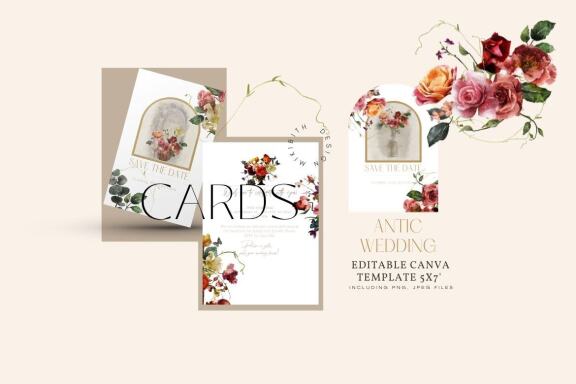 FLORAL ART BUNDLE 10 in 1 